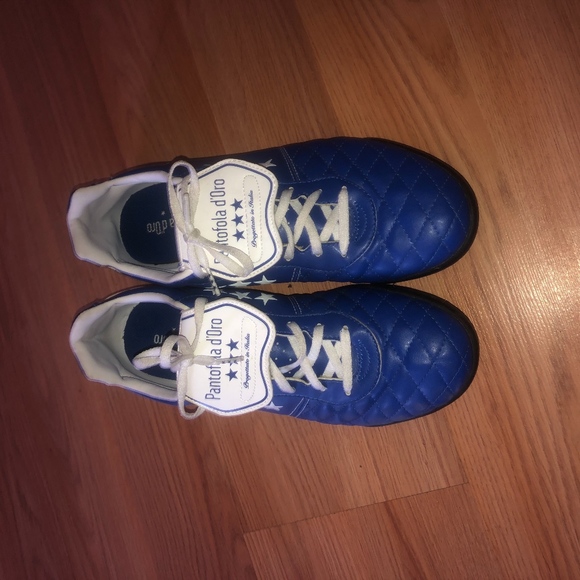 Chaussures De Foot Pantofola D'Oro Emidio Stella FG - Pointure UK 9.5 - Occasion
